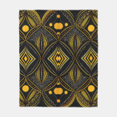 Abstracte afdruk fleece deken (Voorkant)