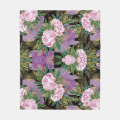 Abstracte afdruk fleece deken (Voorkant)