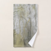 Abstracte afdruk van Amber Wilds-Waterverf Bad Handdoek (Handdoek)