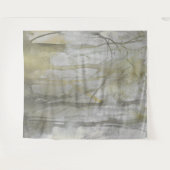 Abstracte afdruk van Amber Wilds-Waterverf Wandkleed (Voorkant (horizontaal))