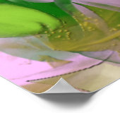 Abstracte afdruk van kunstcanvas poster (Hoek)