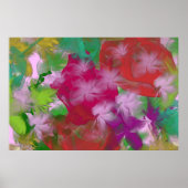 Abstracte afdruk van kunstcanvas poster (Voorkant)