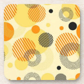 Abstracte afdruk van plastic Onderzetter (Voorkant)