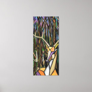 Abstracte afdruk van schilderCanvas met Cubisstijl Canvas Afdruk