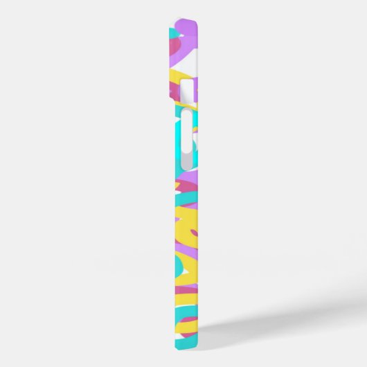 Abstracte afdruk van spiralen Case-Mate iPhone case (Achterkant / Links)