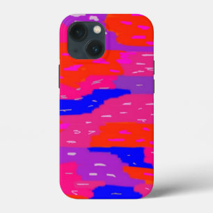 Abstracte afdruk Vetpenseelstreken Case-Mate iPhone Case