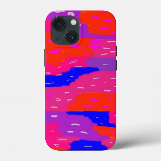 Abstracte afdruk Vetpenseelstreken Case-Mate iPhone Case (Achterkant)
