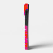 Abstracte afdruk Vetpenseelstreken Case-Mate iPhone Case (Achterkant / Links)