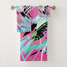 Abstracte afdrukken beginnen bij Bloom