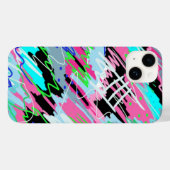 Abstracte afdrukken beginnen bij Bloom Case-Mate iPhone Case (Achterkant (horizontaal))