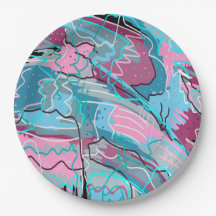 Abstracte afdrukken van lenteswatt