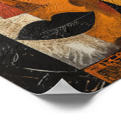 Abstracte afkomst: African Tribal Remagined Poster (Hoek)