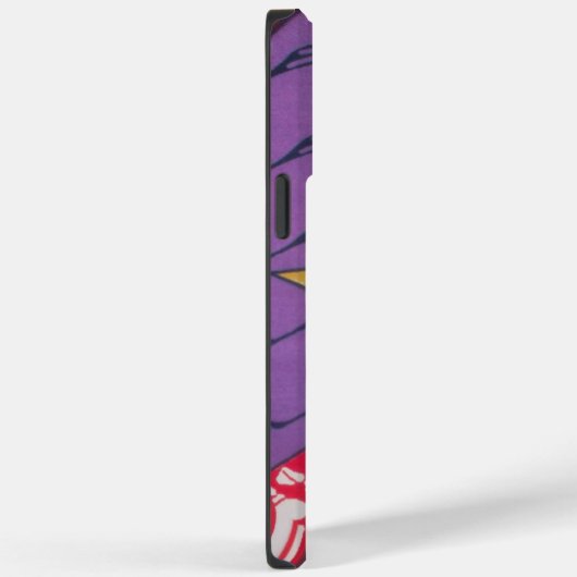 Abstracte Afrikaanse kunst: Paarse passiegolven. Case-Mate iPhone Case (Achterkant / Rechts)