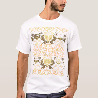 abstracte Afrikaanse stamvibe T-shirt