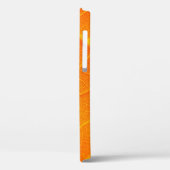 Abstracte afsluiting van een oranje en gele bladte Case-Mate iPhone case (Achterkant / Links)