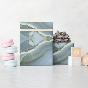 Abstracte Agaat Marmeren Swirl Cadeaupapier
