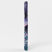 *~* Abstracte Agate Glitter Ocean Waves Case-Mate iPhone Case (Achterkant/rechts)
