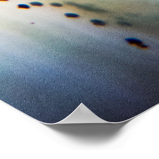 Abstracte Agate Patronen Poster (Hoek)