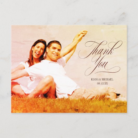 Abstracte Agate Wedding Hot Sinaasappel ID827 Aankondigingskaart (Voorkant)