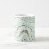 Abstracte Agate Wedding Hubby Mint ID827 Koffiemok (Center)