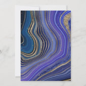 Abstracte Agate Wedding Midnight ID827 (Achterkant)