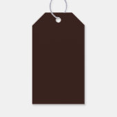 Abstracte Agate Wedding V2 Hot Sinaasappel ID827 Cadeaulabel (Achterkant)