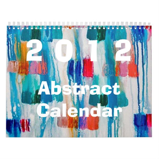 abstracte agenda 2012 kalender (Hoes)