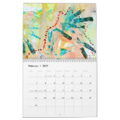 abstracte agenda 2012 kalender (Feb 2027)