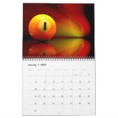 abstracte agenda 2018 Pool & Billiard Kalender (Jan 2027)