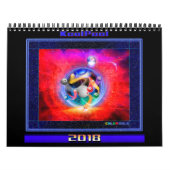 abstracte agenda 2018 Pool & Billiard Kalender (Hoes)