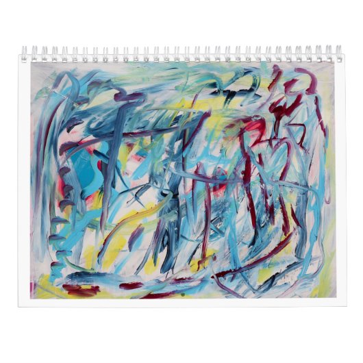 abstracte agenda 2023 kalender (Achterkant)