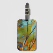 Abstracte AI Art Bagagelabel (Voorkant (verticaal))