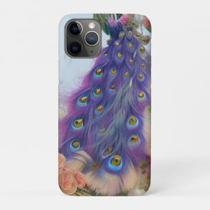Abstracte AI Art Paarse paardenstaart Case-Mate iPhone Case
