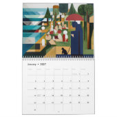 Abstracte AI-kunst Esthetiek - Fijne Kunst Remix Kalender (Jan 2027)