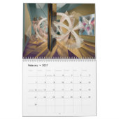 Abstracte AI-kunst Esthetiek - Fijne Kunst Remix Kalender (Feb 2027)