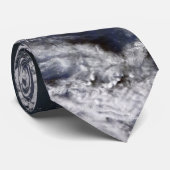 Abstracte Alaskan Dust Necktie Stropdas (Opgerold)