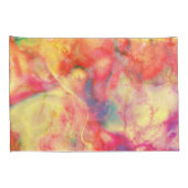 Abstracte Alcohol Ink Art Kussensloop (Achterkant-Rechts)