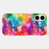 Abstracte alcohol inkt stijl regenboog Case-Mate iPhone case (Achterkant (horizontaal))