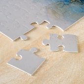 Abstracte Alcoholinkt Art Achtergrond Legpuzzel (Zijkant)
