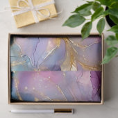 Abstracte alcoholinkt bloemendecoupage tissuepapier (Geschenk)