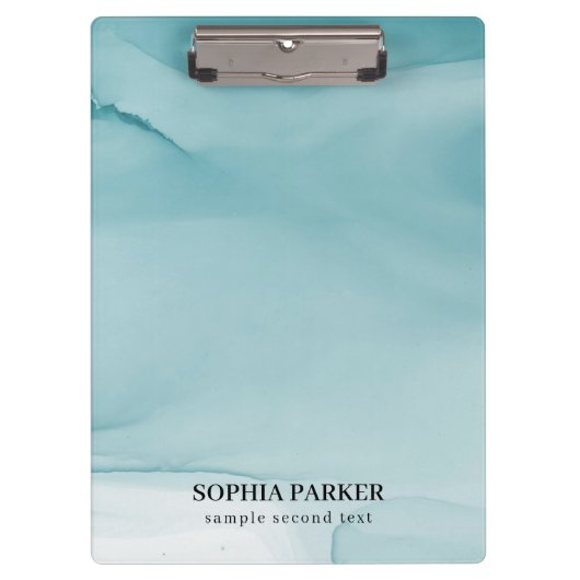 Abstracte alcoholinkt klembord (Voorkant)