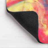 Abstracte alcoholinkt muismat (Hoek)