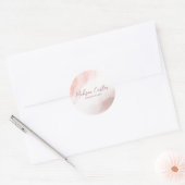 Abstracte alcoholinkt Vloeibare Sticker (Envelop)