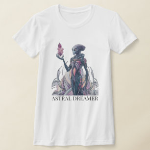Abstracte Alien T-shirt