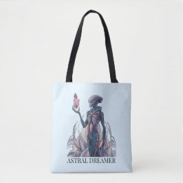 Abstracte Alien Tote Bag