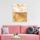 Abstracte Amber Horizon Afdrukken | Melissa Averin (Insitu (Woonkamer))