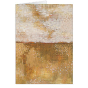 Abstracte Amber Horizon Afdrukken Melissa Averin