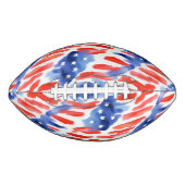 Abstracte Amerikaanse vlag - Football (Voorkant)