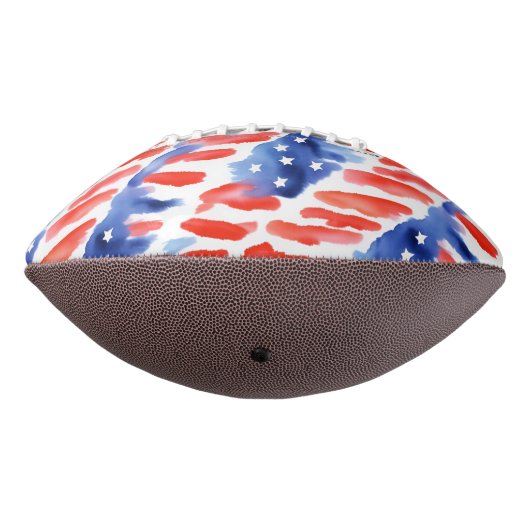 Abstracte Amerikaanse vlag - Football (Gedraaid 270)