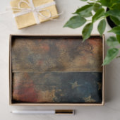 Abstracte Amerikaanse vlag in textuur ontkoppeling Tissuepapier (Geschenk)